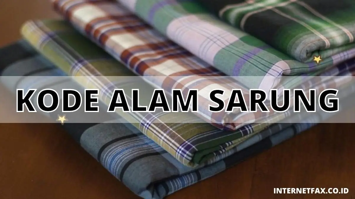 Kode Alam Sarung