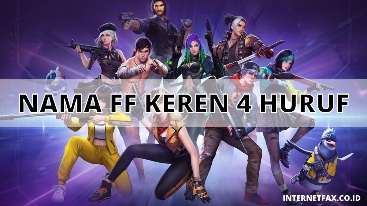 Nama FF Keren 4 Huruf