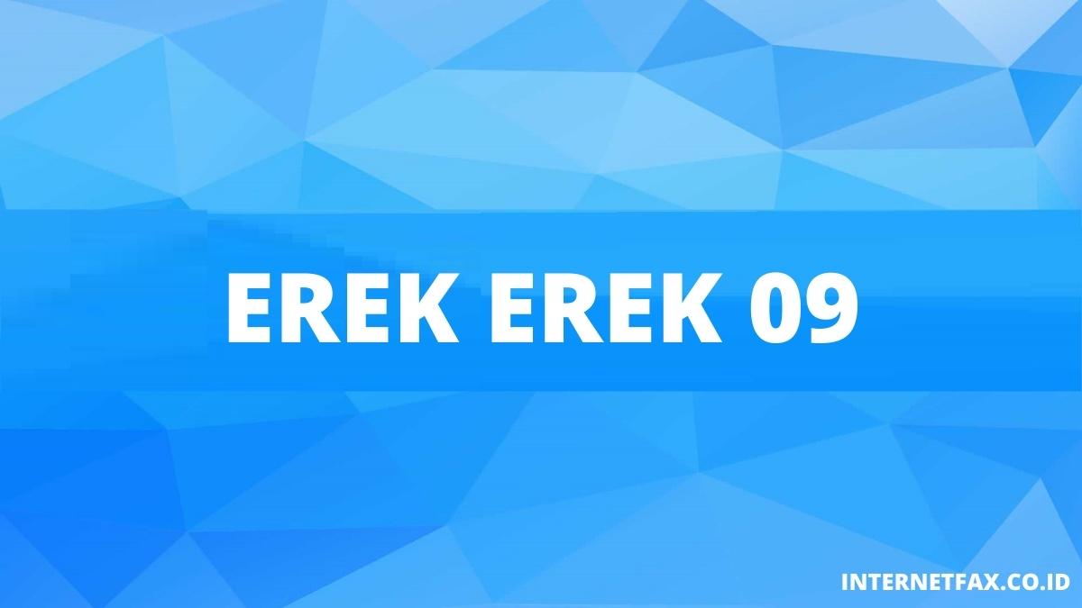 Angka Erek Erek 09