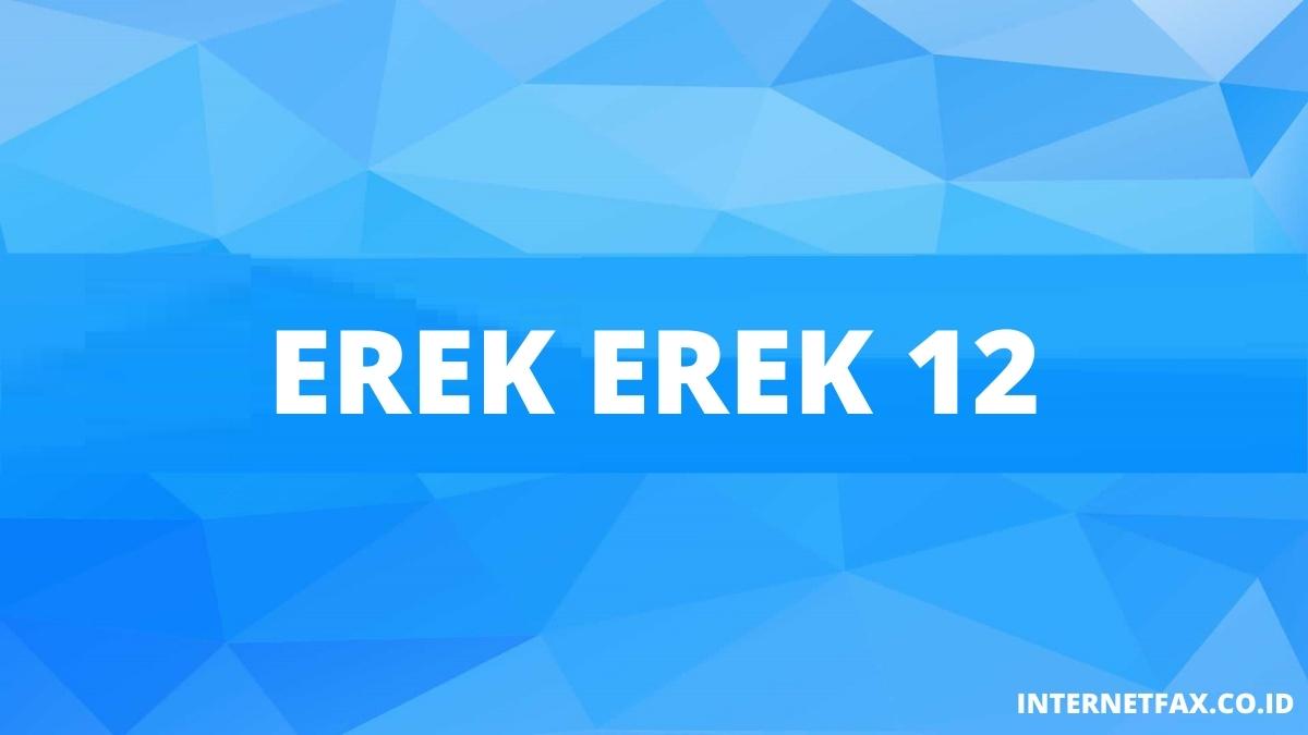 Angka Erek Erek 12