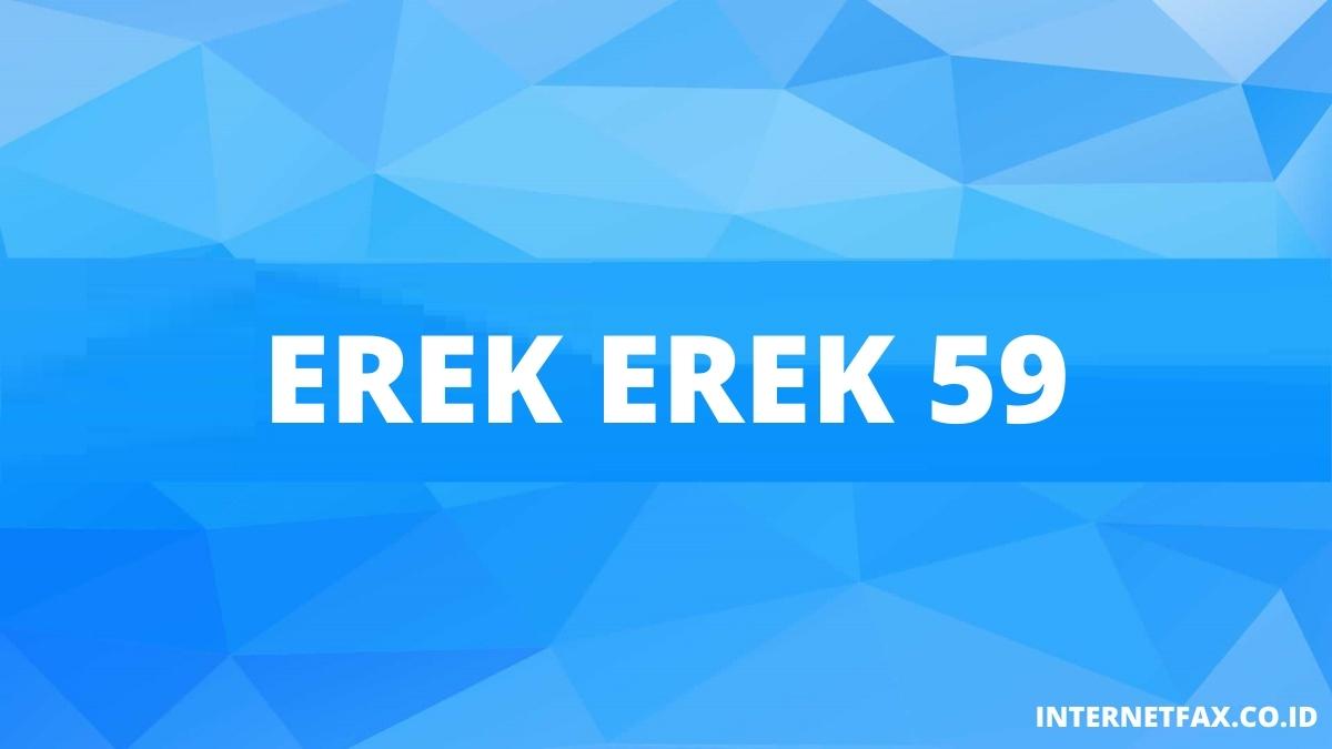 Angka Erek Erek 59