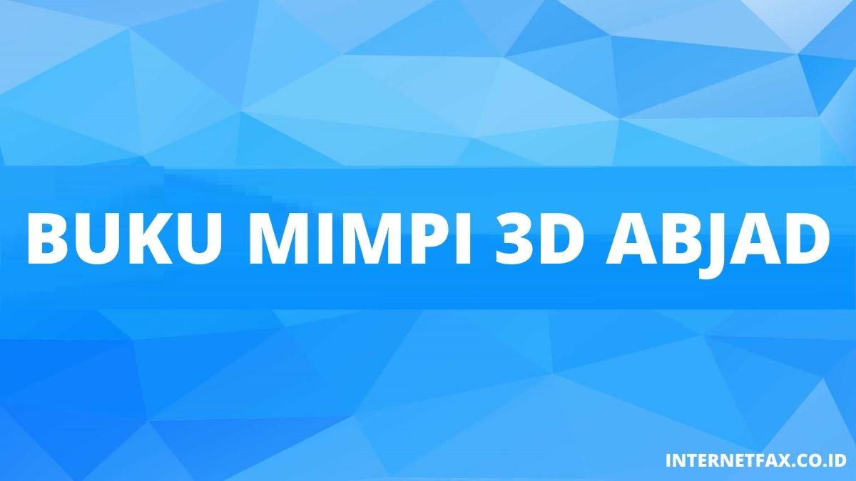 Buku Mimpi 3D Abjad